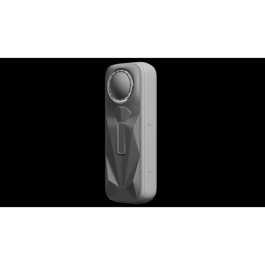 Insta360 X5 3D Model – Low Poly Action Camera, PBR Textures, FBX - View 14
