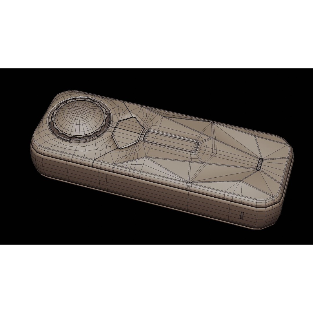 Insta360 X5 3D Model – Low Poly Action Camera, PBR Textures, FBX - View 15
