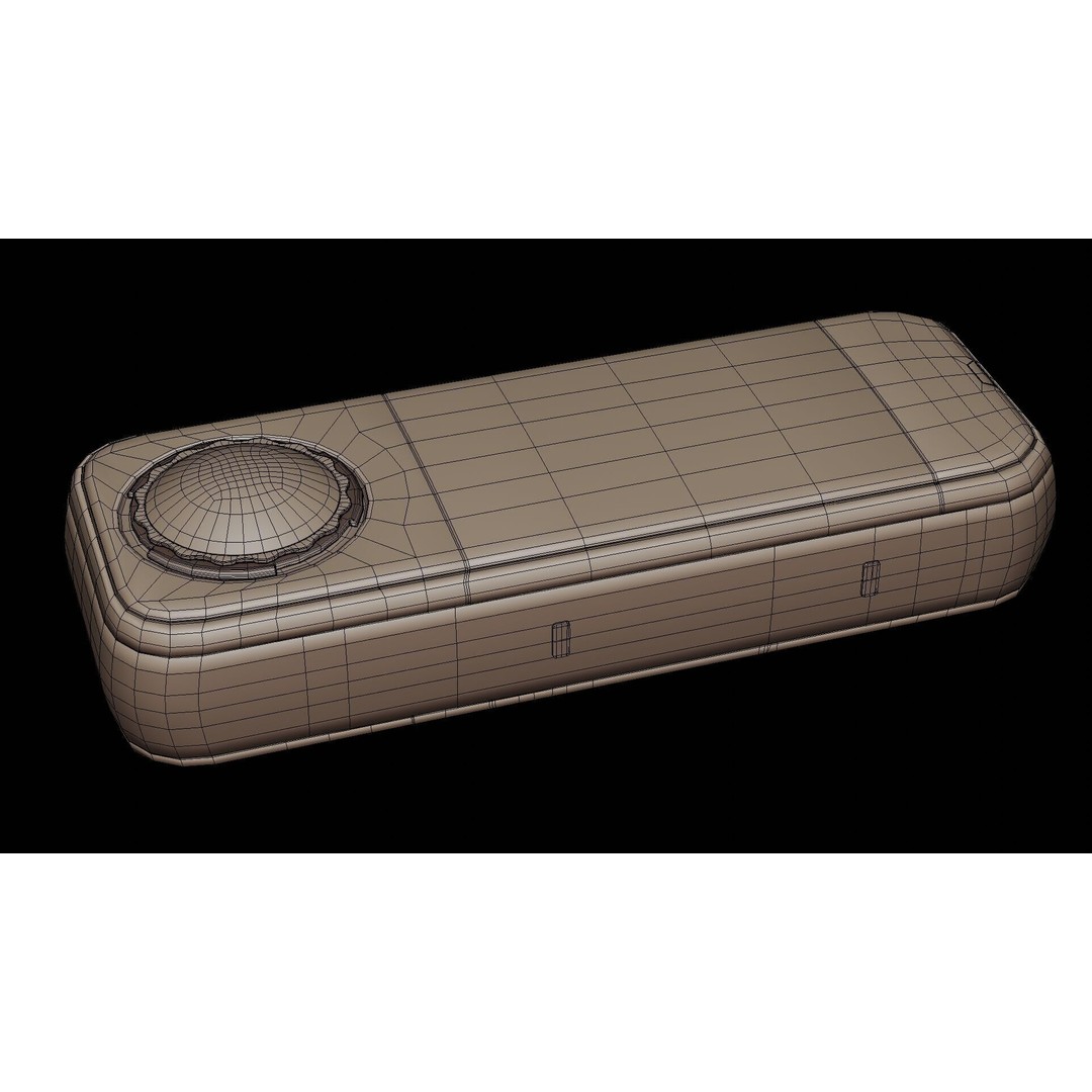 Insta360 X5 3D Model – Low Poly Action Camera, PBR Textures, FBX - View 16