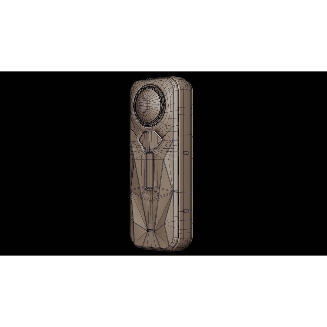 Insta360 X5 3D Model – Low Poly Action Camera, PBR Textures, FBX - View 17
