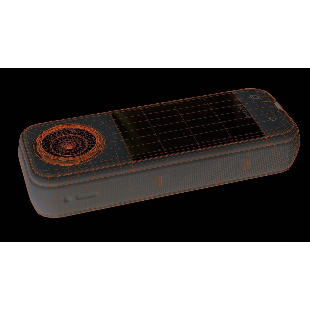 Insta360 X5 3D Model – Low Poly Action Camera, PBR Textures, FBX - View 21