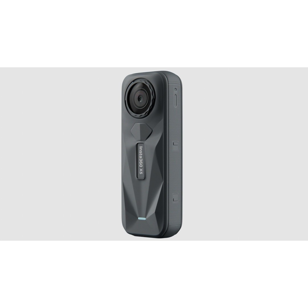 Insta360 X5 3D Model – Low Poly Action Camera, PBR Textures, FBX - View 7