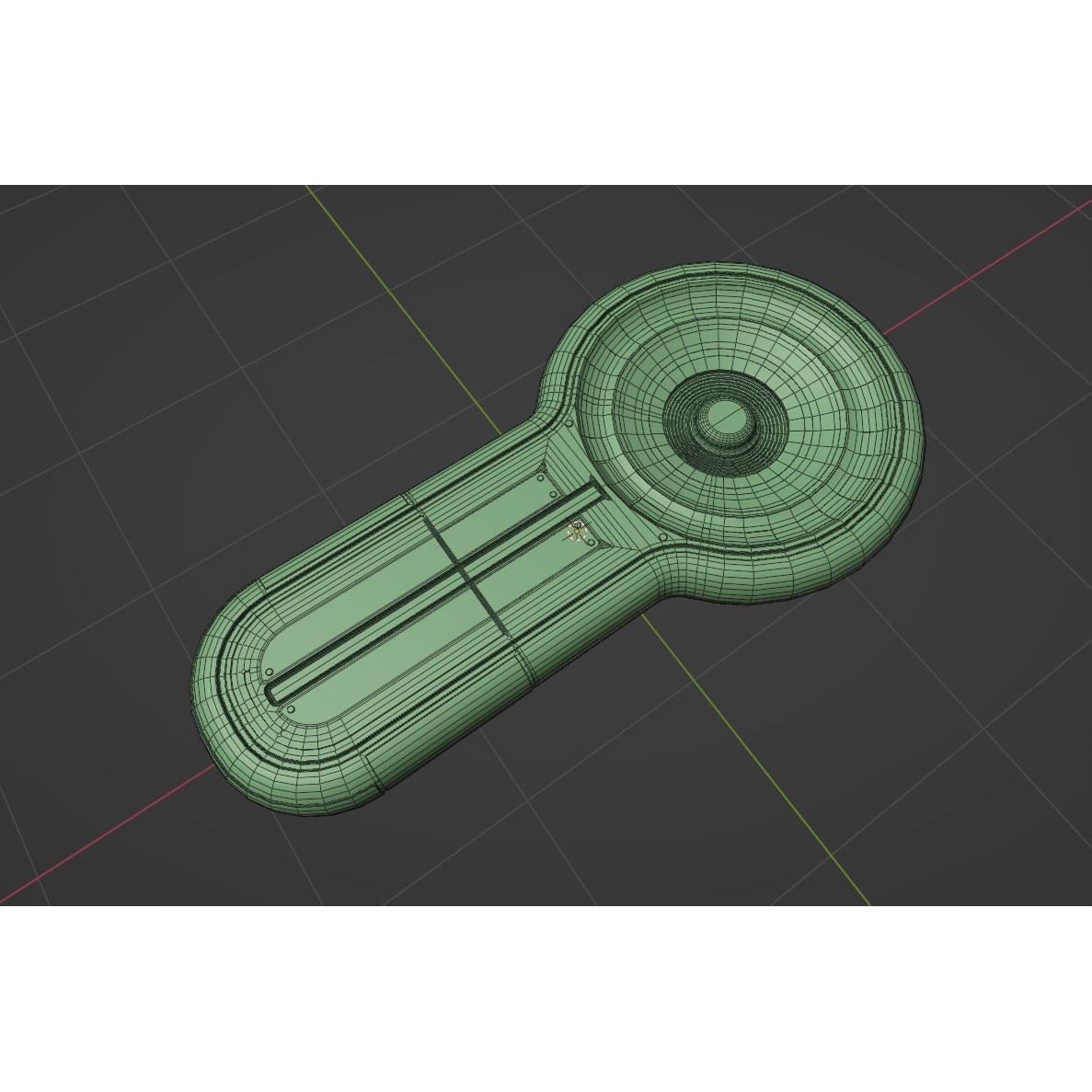 Futuristic Thermal Machine - Low-Poly Game-Ready 3D Model - View 10