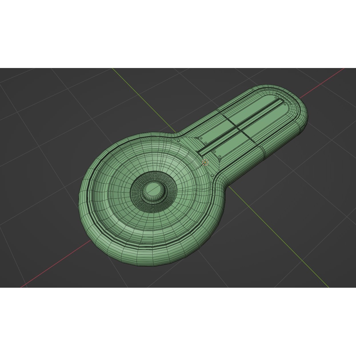 Futuristic Thermal Machine - Low-Poly Game-Ready 3D Model - View 11