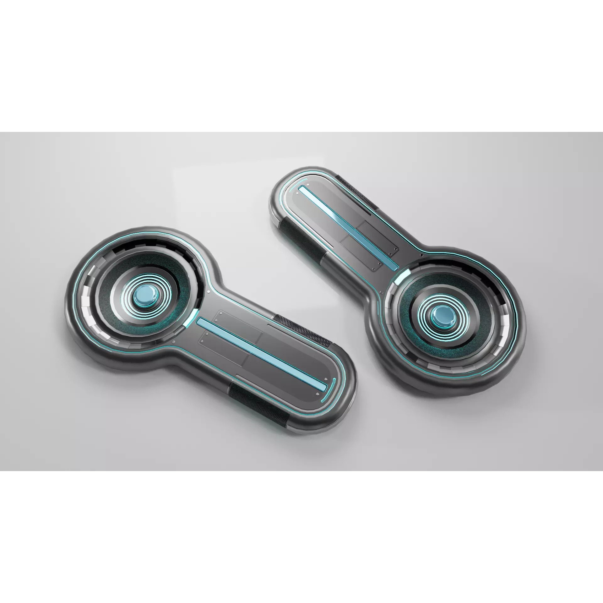 Futuristic Thermal Machine - Low-Poly Game-Ready 3D Model - View 2