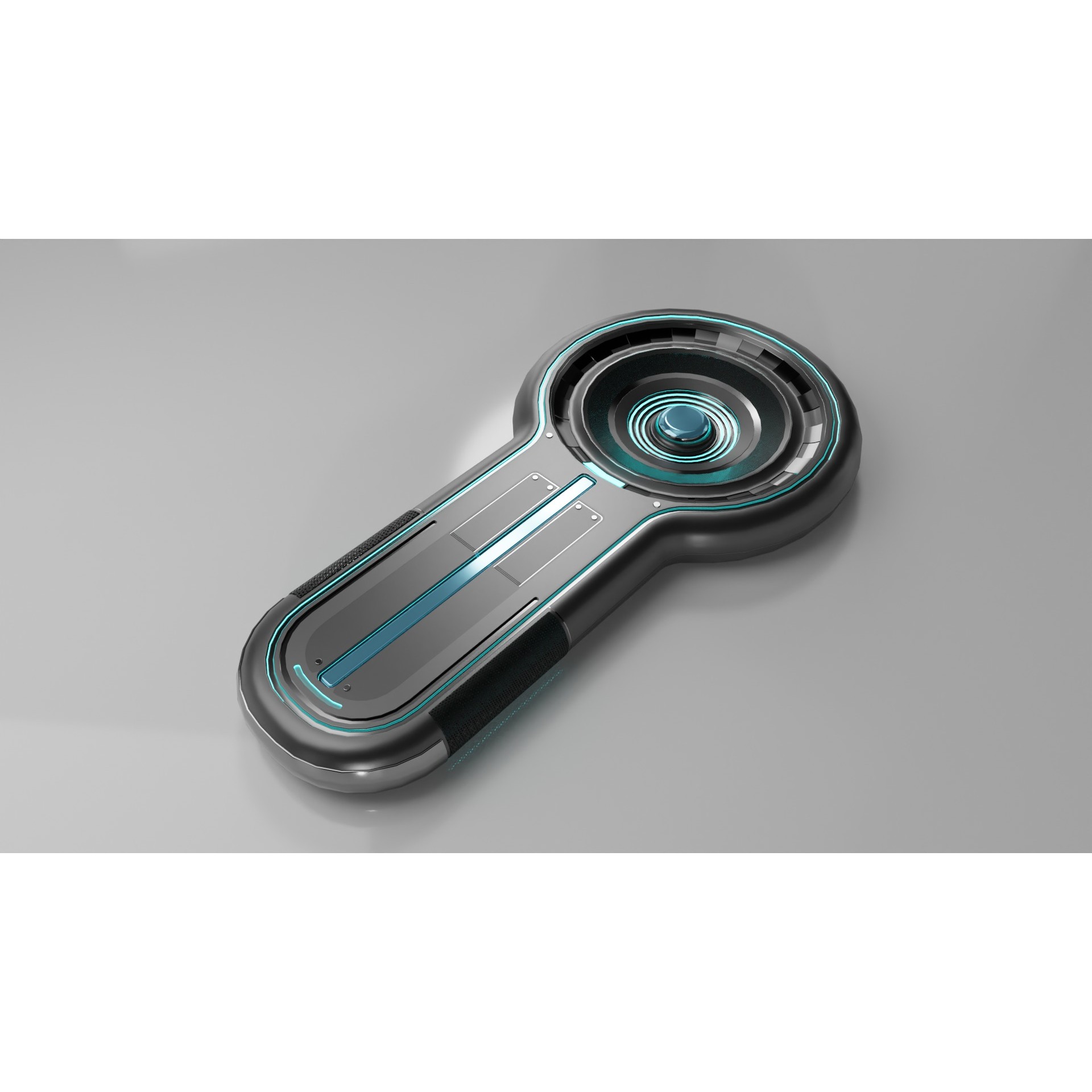 Futuristic Thermal Machine - Low-Poly Game-Ready 3D Model - View 3