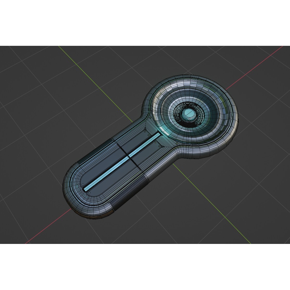 Futuristic Thermal Machine - Low-Poly Game-Ready 3D Model - View 6