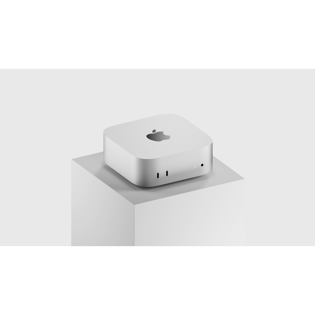Apple M4 Mac Mini 3D Model – High Quality Render, Blender & C4D - View 4