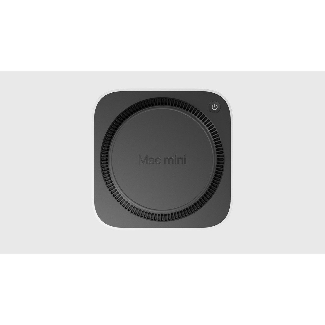 Apple M4 Mac Mini 3D Model – High Quality Render, Blender & C4D - View 6