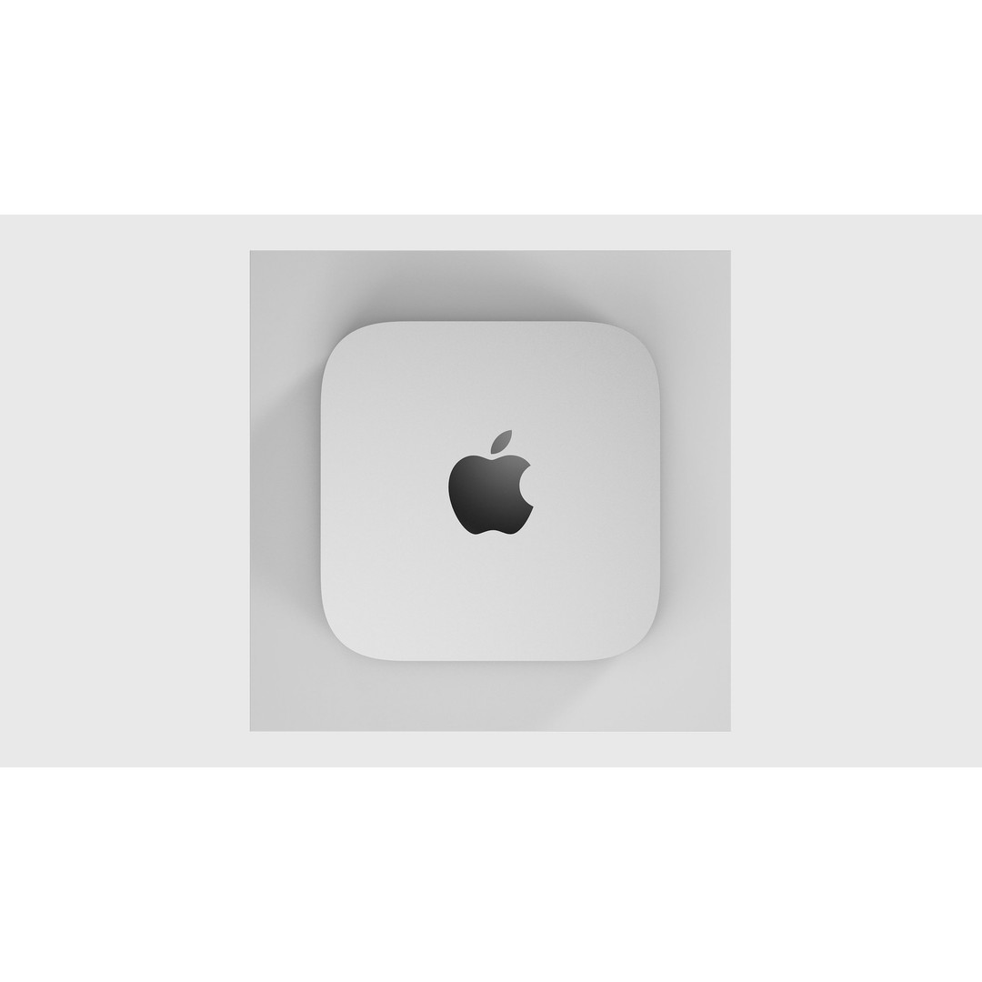 Apple M4 Mac Mini 3D Model – High Quality Render, Blender & C4D - View 7