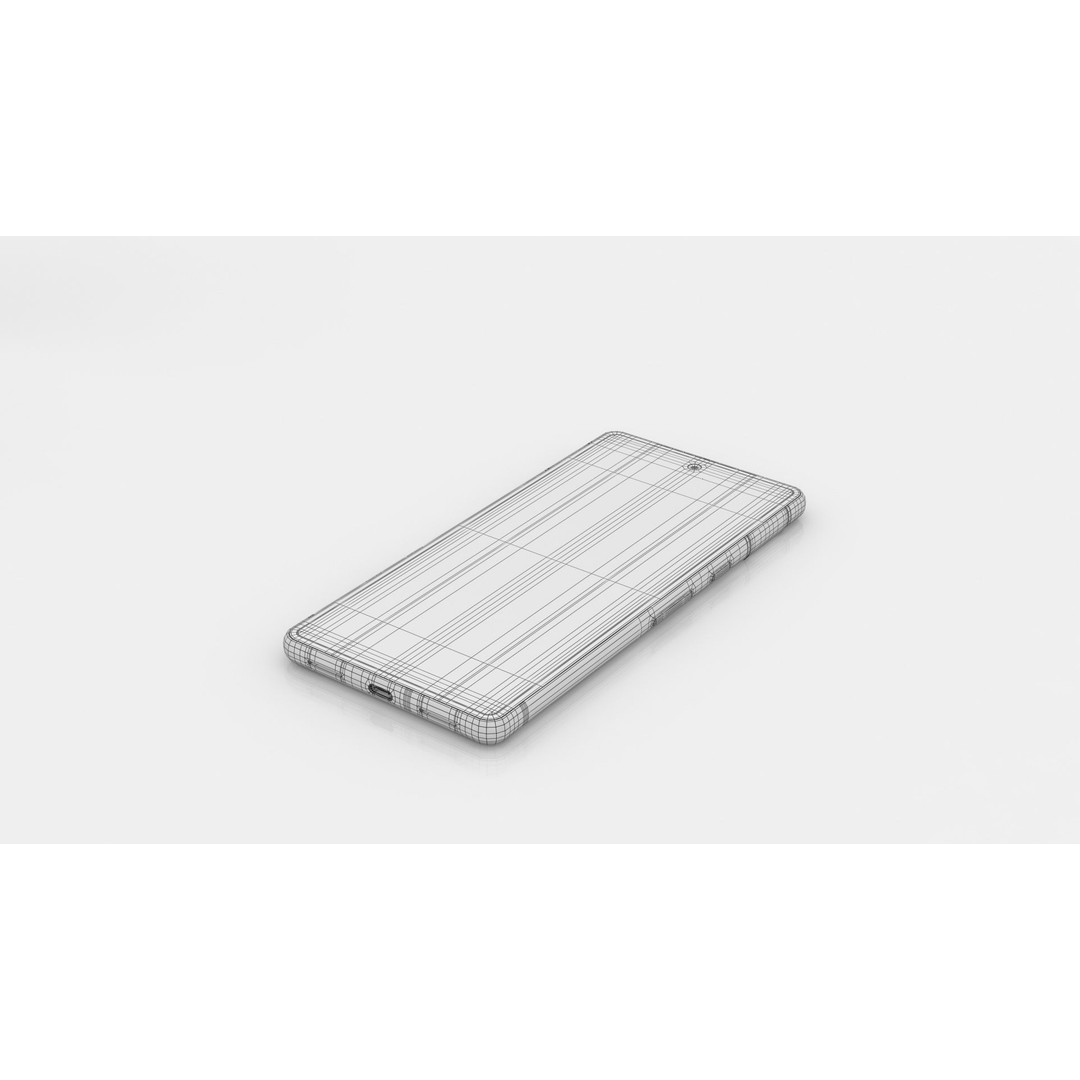 Google Pixel 7 3D Model – Low Poly Smartphone, FBX, OBJ, Blender - View 19