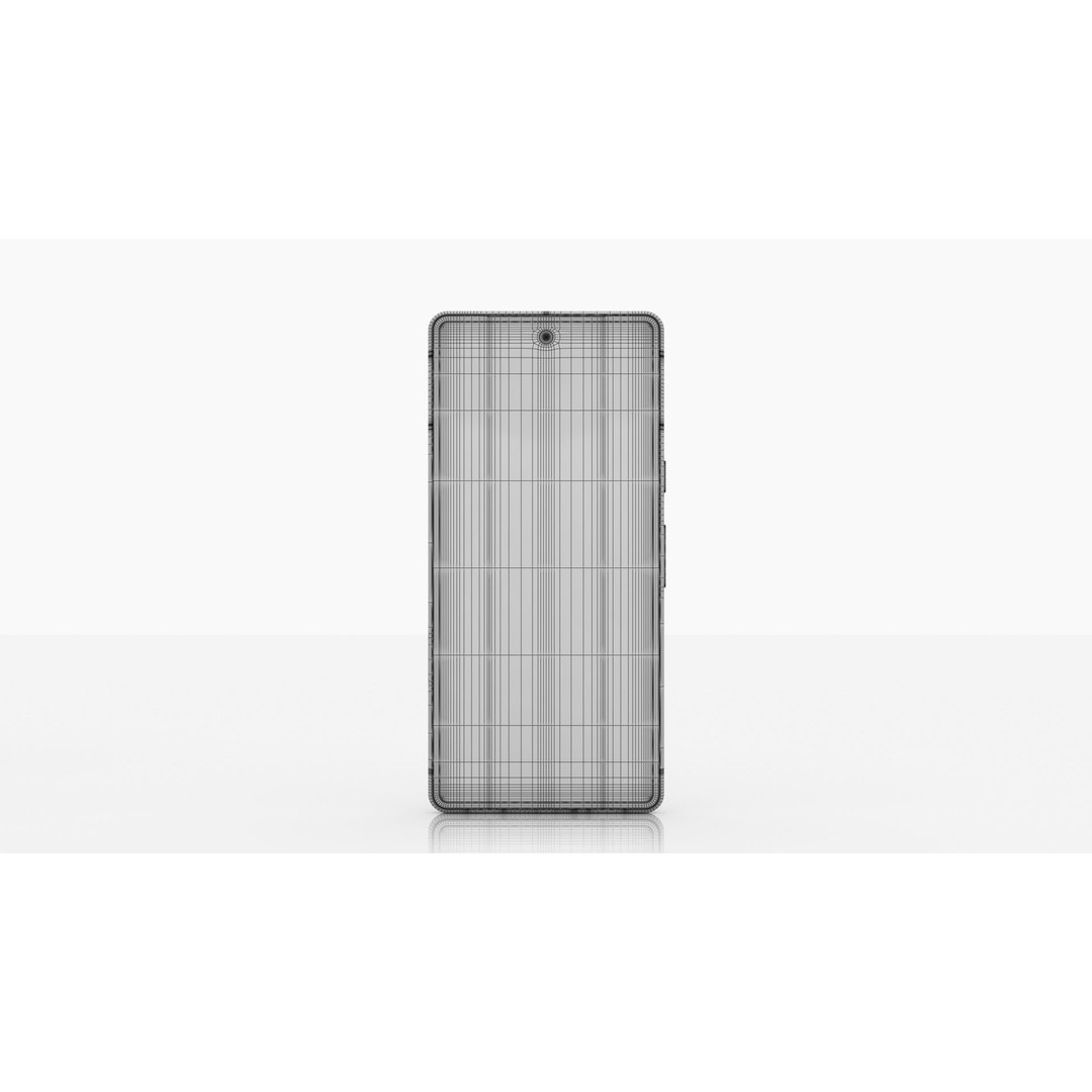 Google Pixel 7 3D Model – Low Poly Smartphone, FBX, OBJ, Blender - View 29