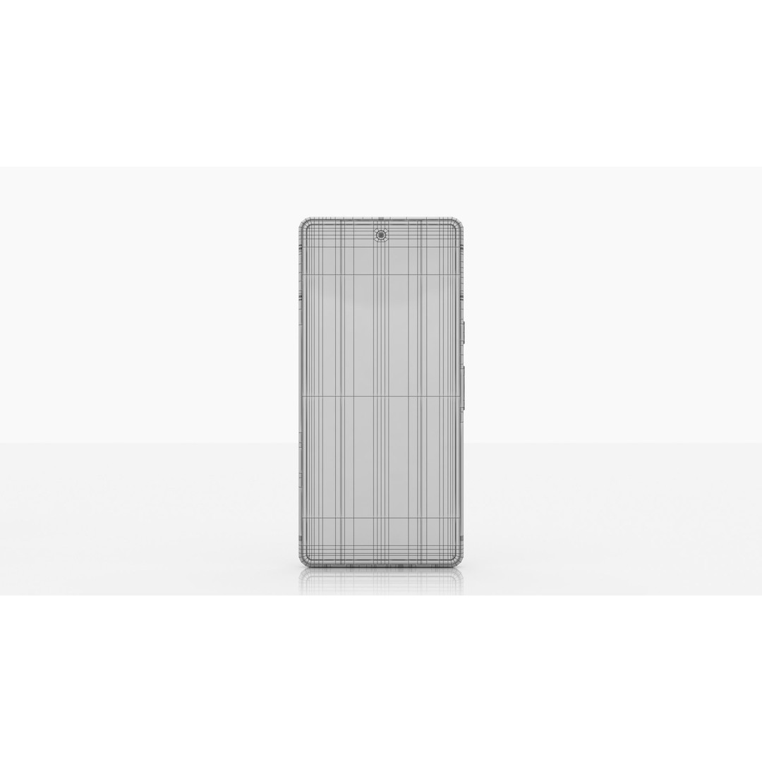 Google Pixel 7 3D Model – Low Poly Smartphone, FBX, OBJ, Blender - View 5