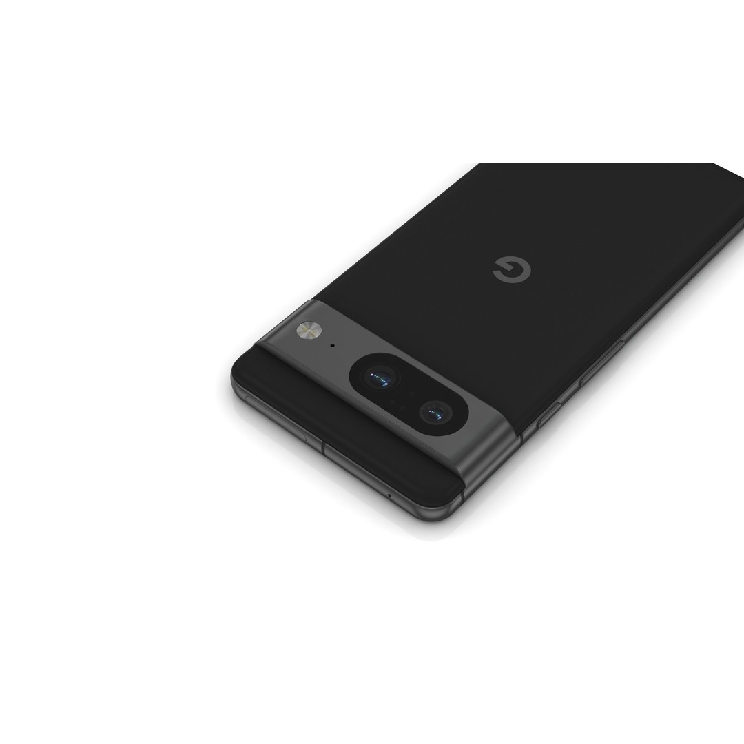 Google Pixel 8 Obsidian 3D Model – Low Poly Game Asset, FBX, OBJ, Blender - View 12