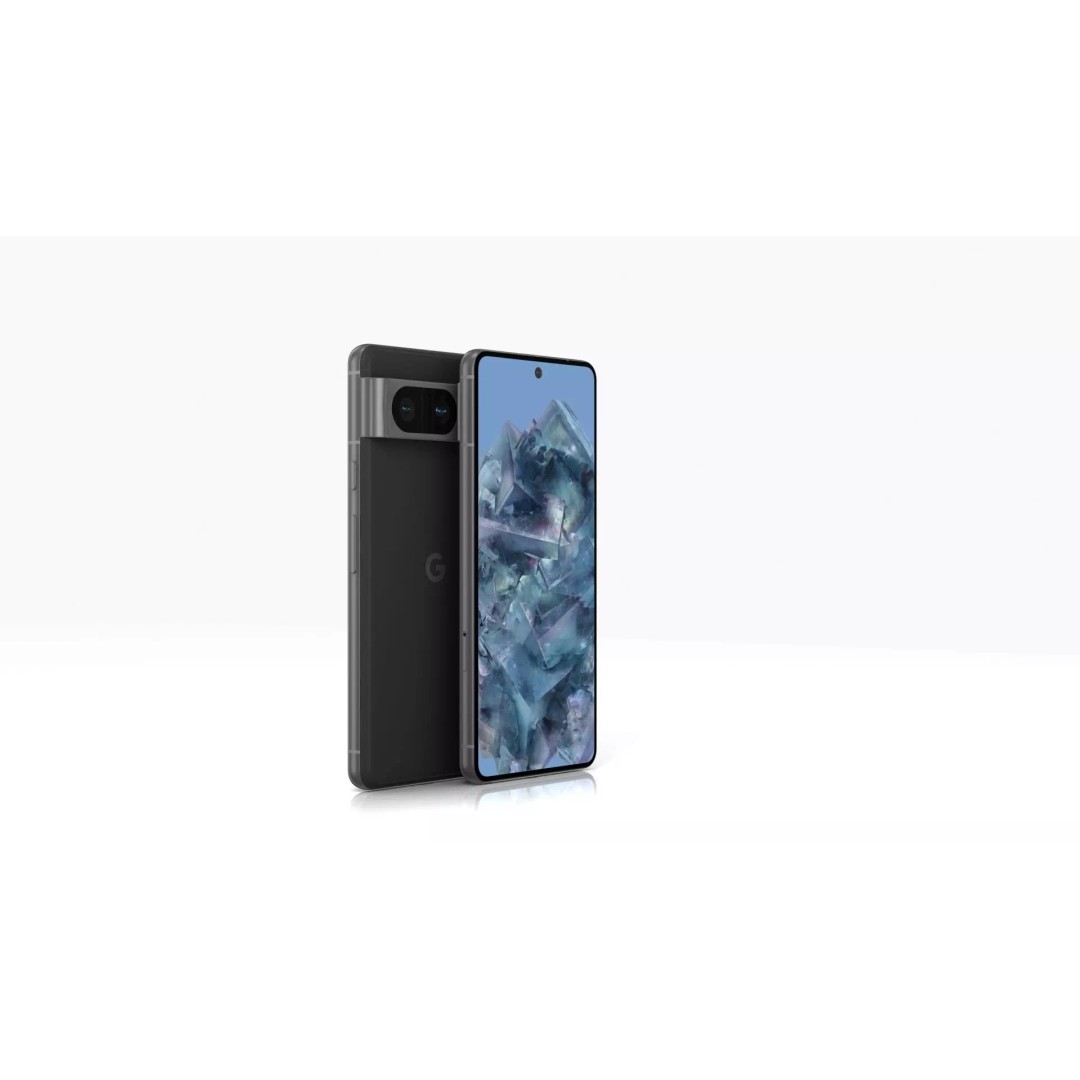 Google Pixel 8 Obsidian 3D Model – Low Poly Game Asset, FBX, OBJ, Blender - View 2
