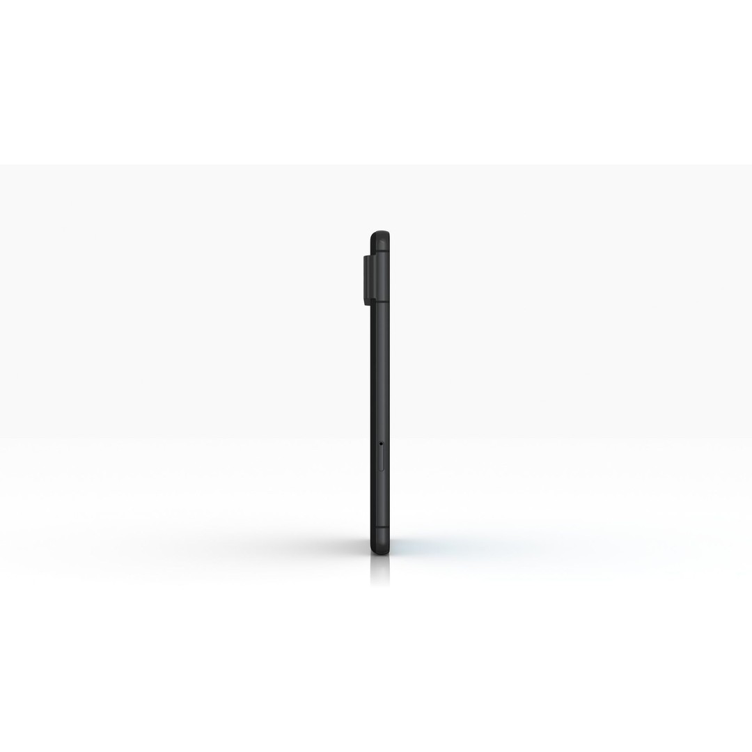 Google Pixel 8 Obsidian 3D Model – Low Poly Game Asset, FBX, OBJ, Blender - View 5