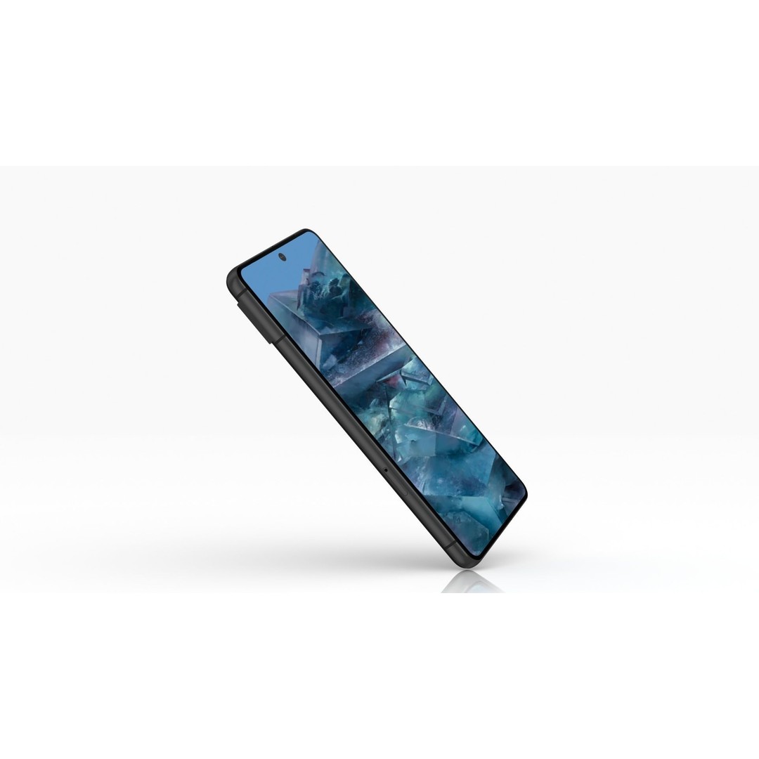 Google Pixel 8 Obsidian 3D Model – Low Poly Game Asset, FBX, OBJ, Blender - View 7