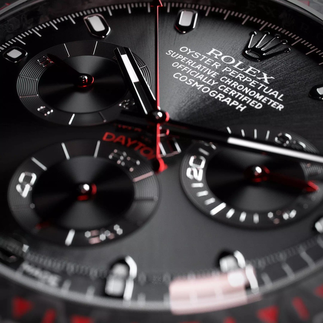 Rolex Daytona 3D Model – High Poly PBR Asset for Blender and 3DS Max - View 6