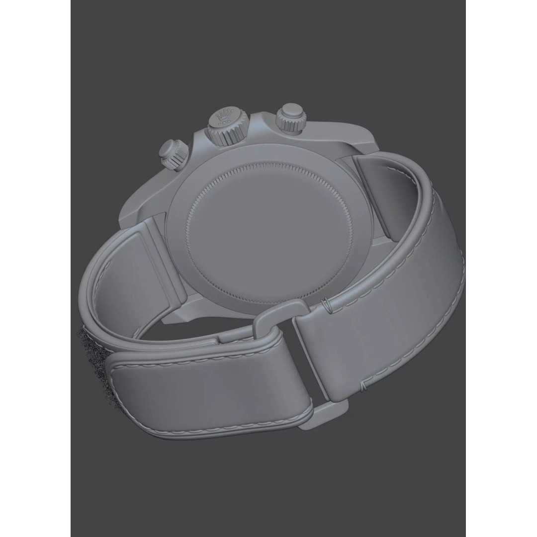 Rolex Daytona 3D Model – High Poly PBR Asset for Blender and 3DS Max - View 9
