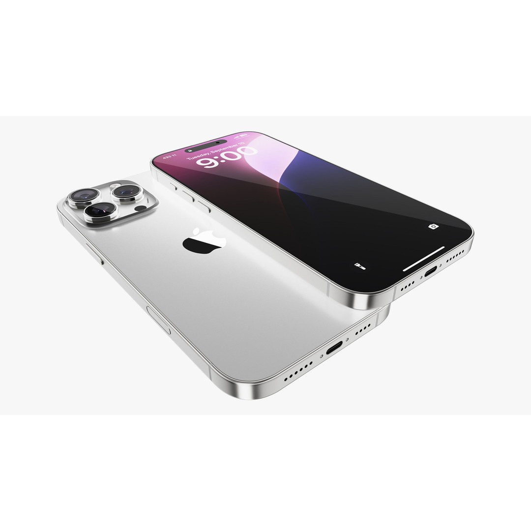 Apple iPhone 16 Pro Max 3D Model – High Poly PBR Asset, FBX, OBJ - View 14
