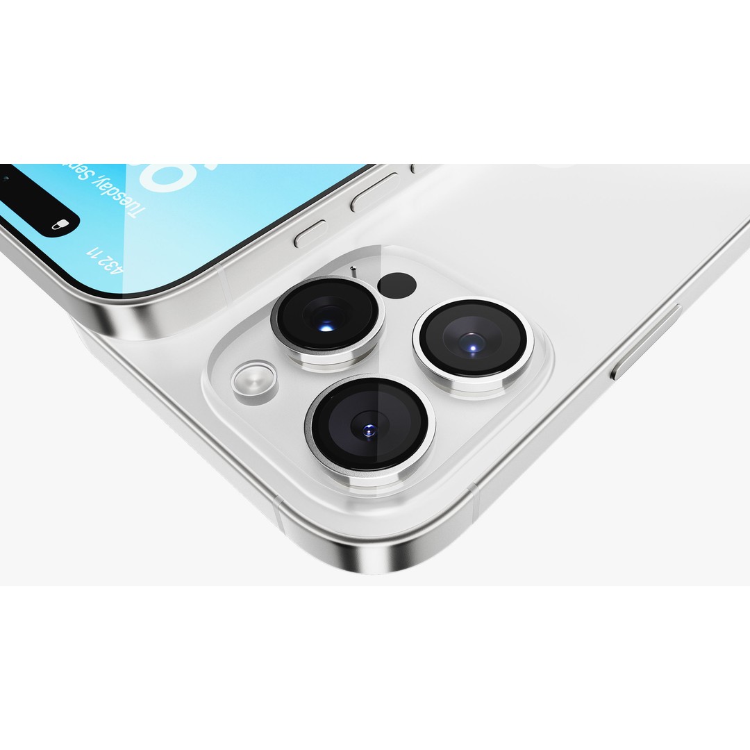 Apple iPhone 16 Pro Max 3D Model – High Poly PBR Asset, FBX, OBJ - View 8