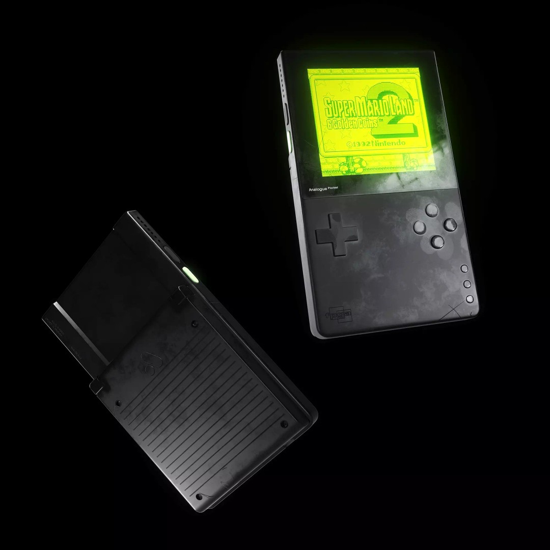Gameboy Analogue Pocket 3D Model – High Poly PBR Game Asset, FBX, OBJ, C4D - View 2