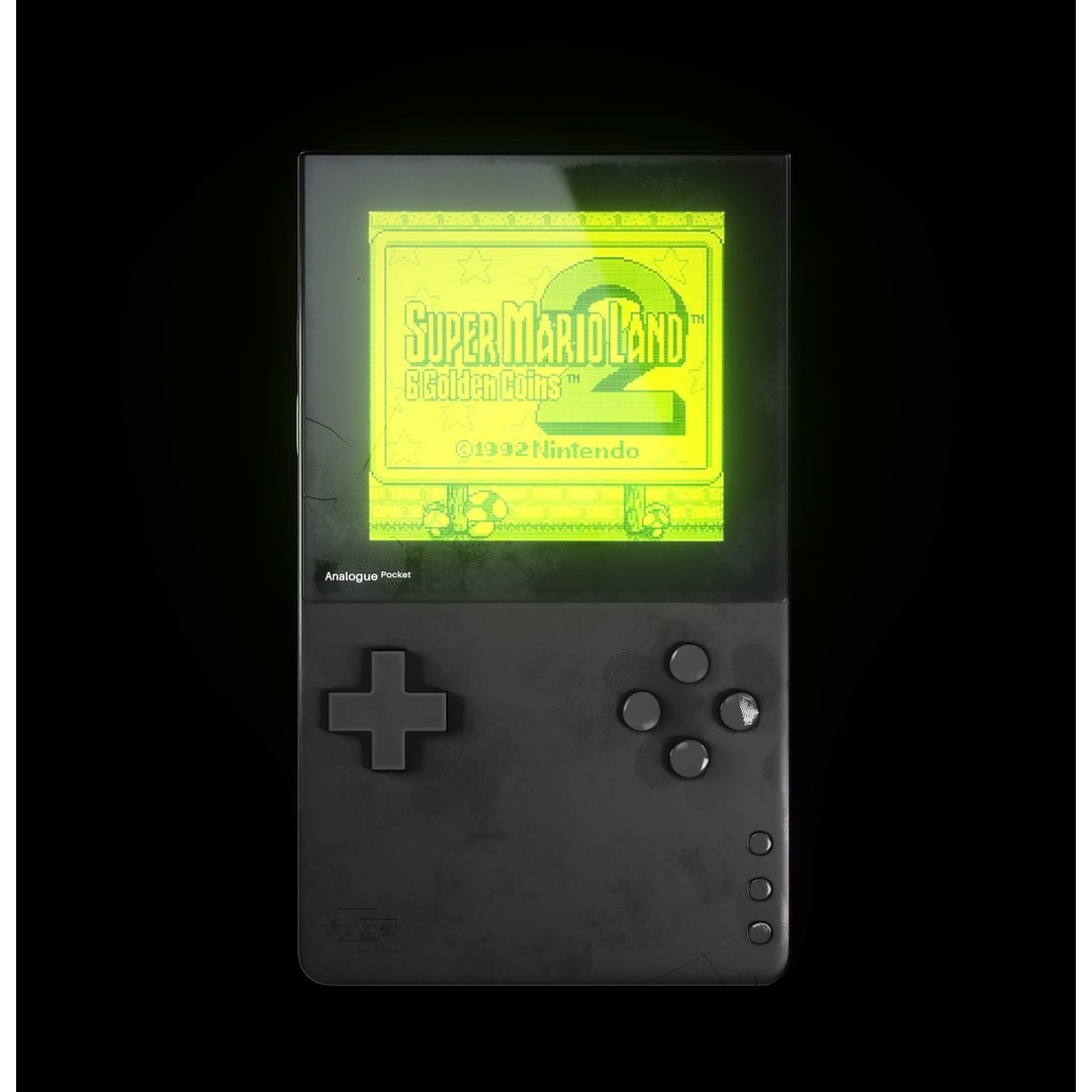 Gameboy Analogue Pocket 3D Model – High Poly PBR Game Asset, FBX, OBJ, C4D - View 4