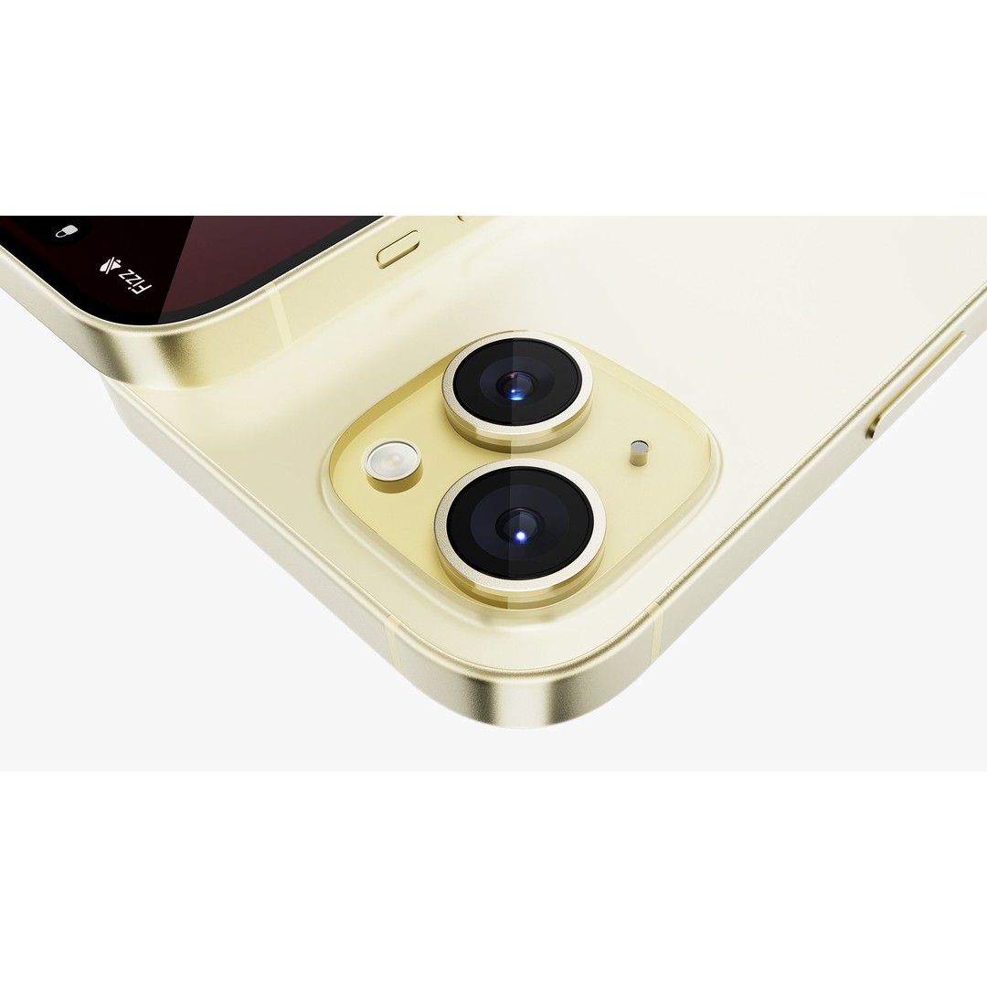 Apple iPhone 15 & 15 Plus Yellow 3D Model – Detailed PBR Asset, FBX, OBJ - View 26