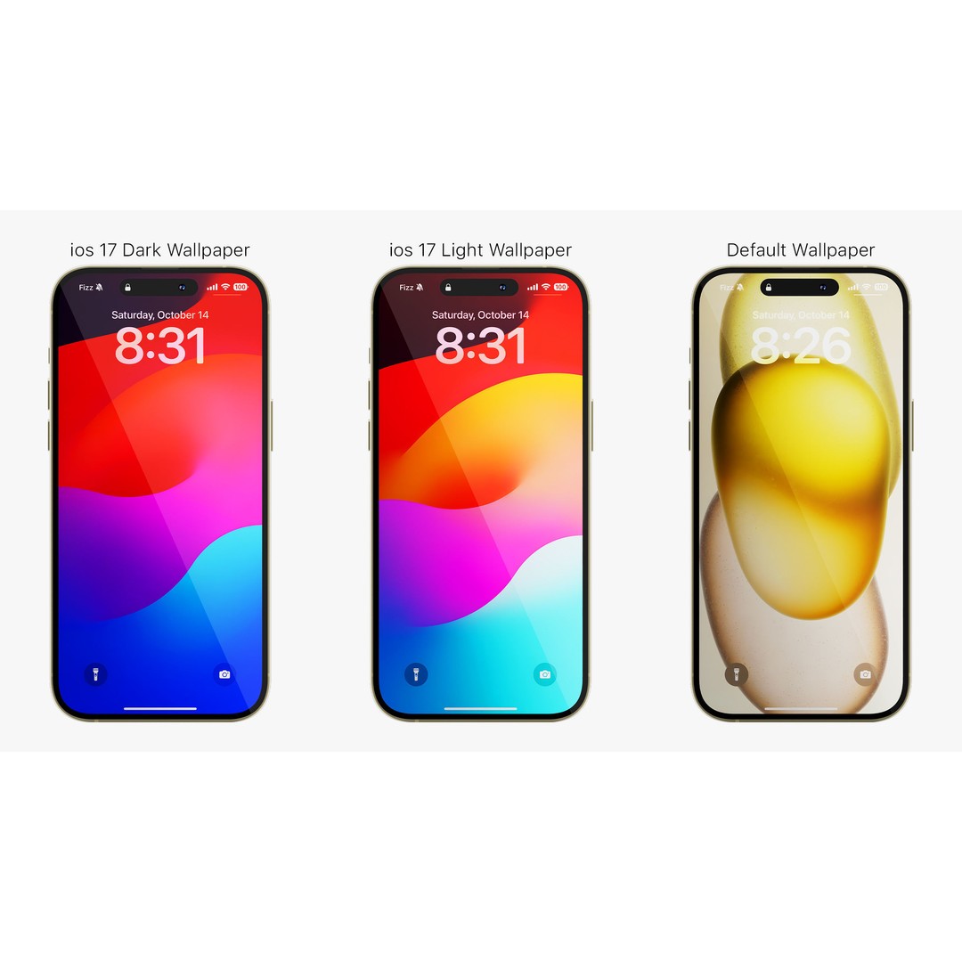 Apple iPhone 15 & 15 Plus Yellow 3D Model – Detailed PBR Asset, FBX, OBJ - View 5