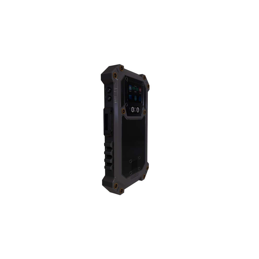 Heavy Duty Smartphone 3D Model – Realistic PBR Asset for Games - View 14