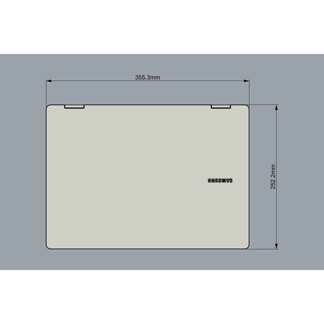 SAMSUNG Galaxy Book4 Pro 360 3D Model – Realistic Laptop Asset, FBX, OBJ - View 15