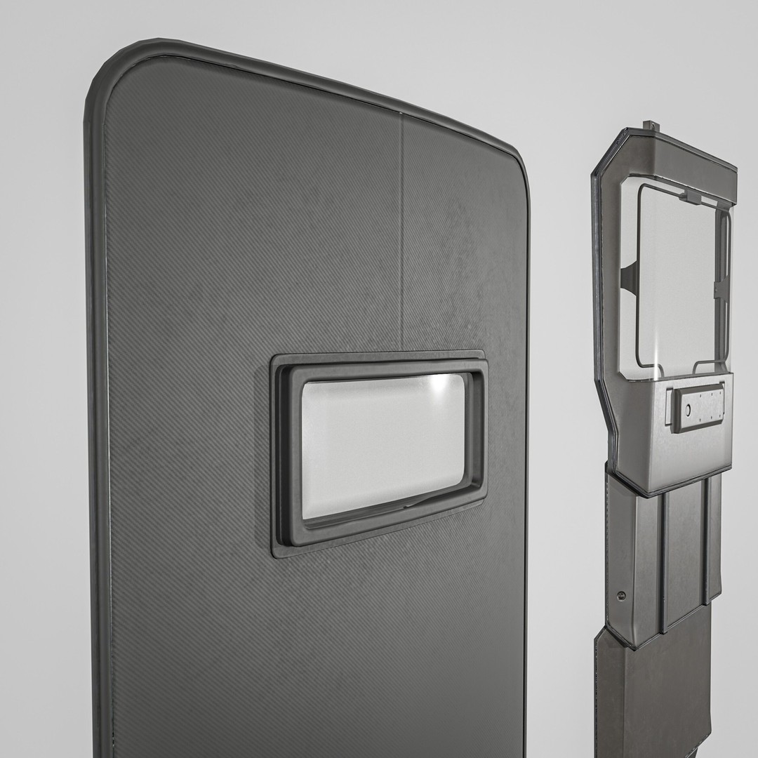 Tactical Arm Shield 3D Model – Low Poly PBR Game Asset, FBX - View 22