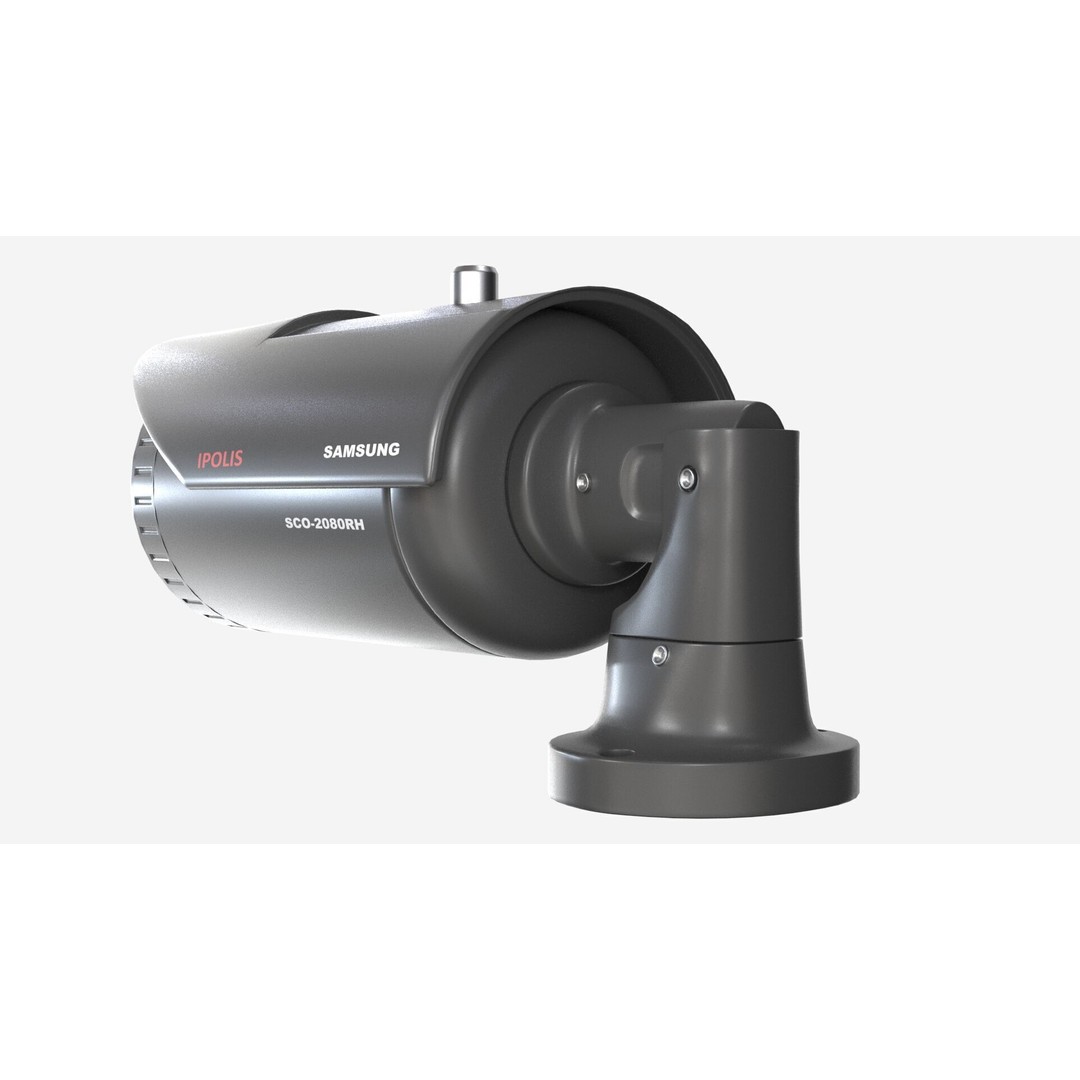 Infrared CCTV Camera 3D Model – High Poly PBR Asset, FBX & OBJ - View 5