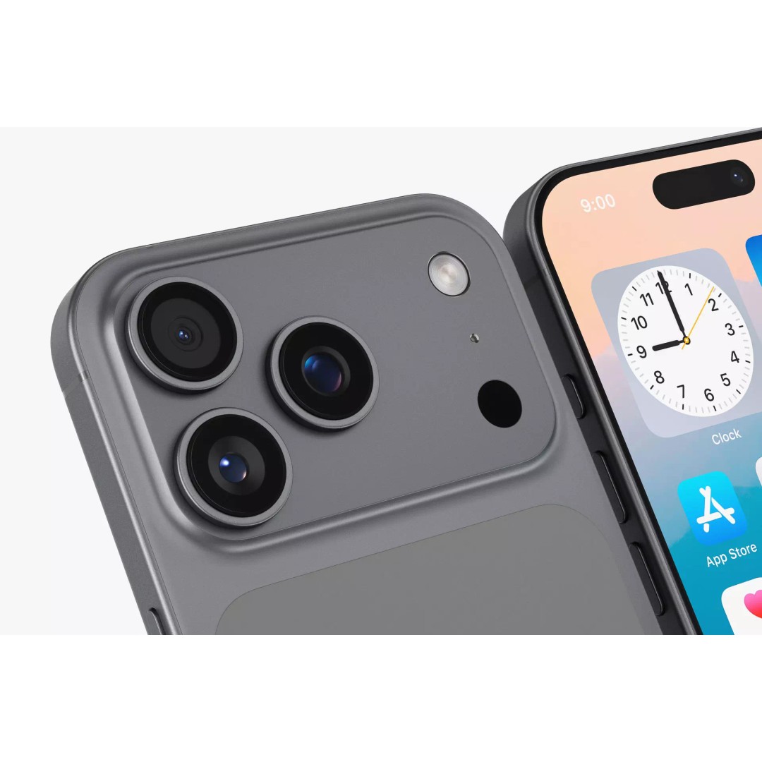 Apple iPhone 17 Pro v2 3D Model – Realistic PBR Asset, FBX, Blender, OBJ - View 10