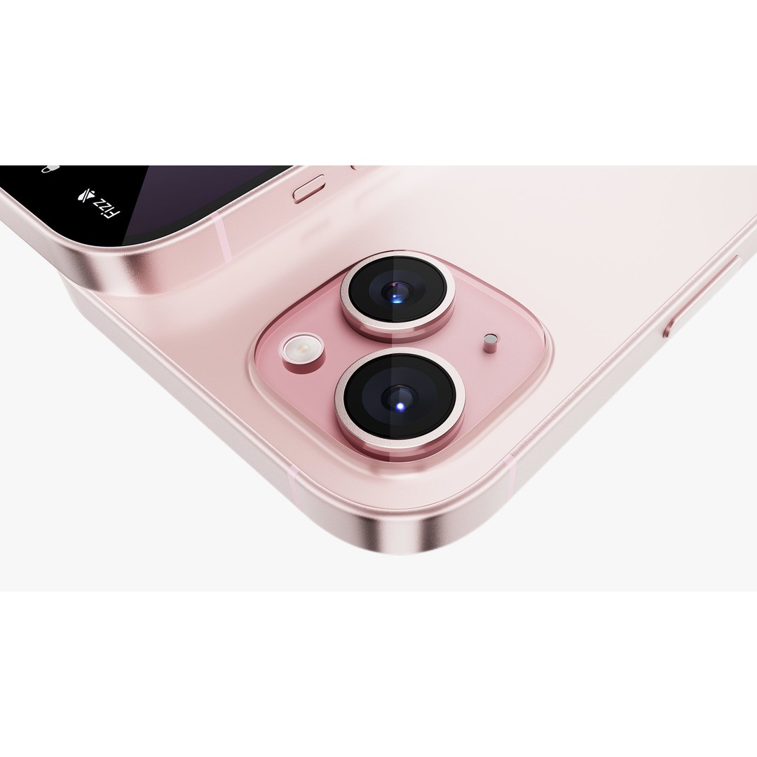 Apple iPhone 15 Pink 3D Model – High Poly PBR Asset, FBX, OBJ - View 30