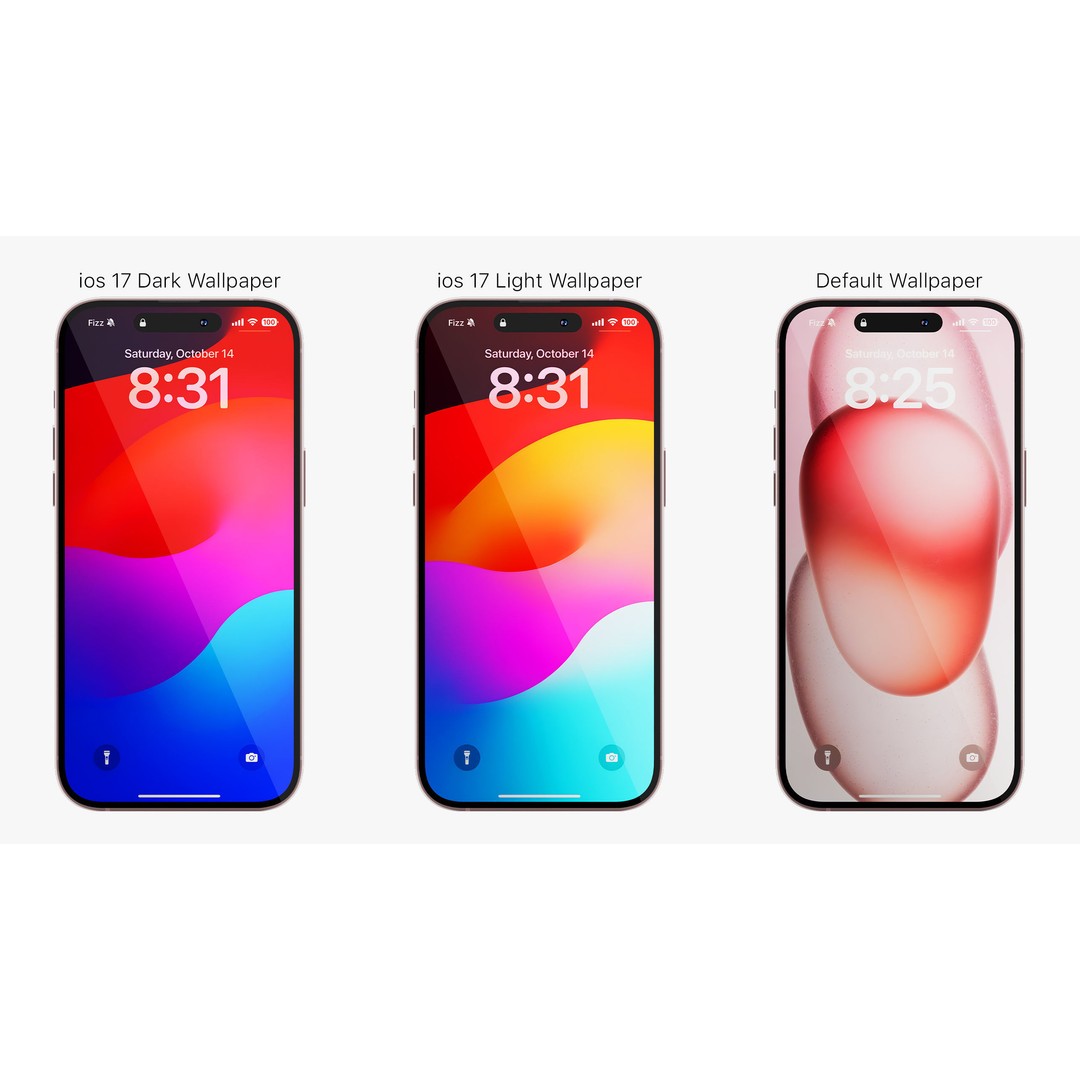 Apple iPhone 15 Pink 3D Model – High Poly PBR Asset, FBX, OBJ - View 5