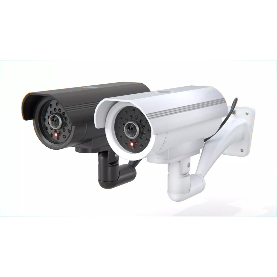 Security Camera 3D Model – Low Poly CCTV Surveillance Asset, Blender & FBX - View 2