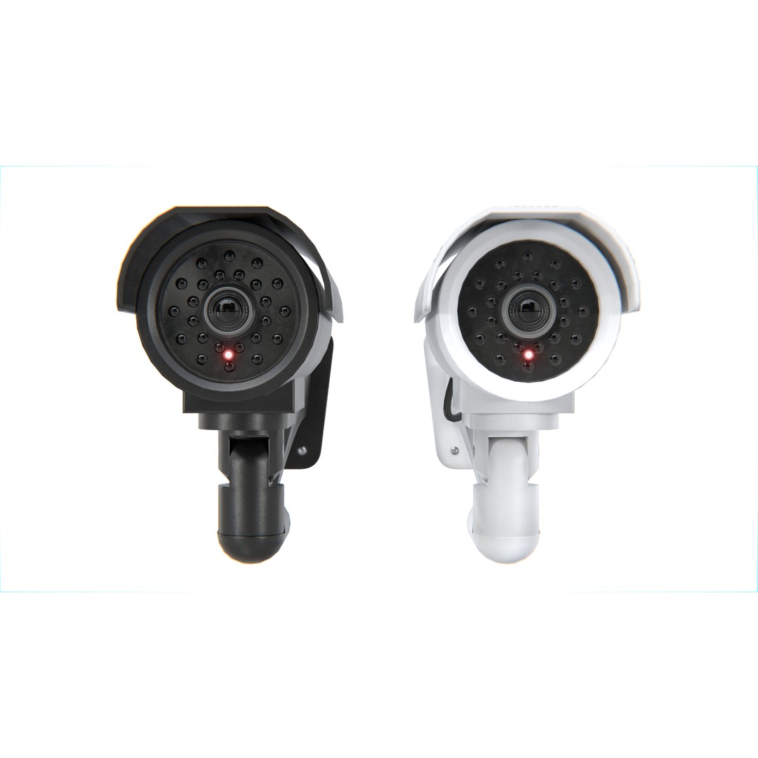 Security Camera 3D Model – Low Poly CCTV Surveillance Asset, Blender & FBX - View 3
