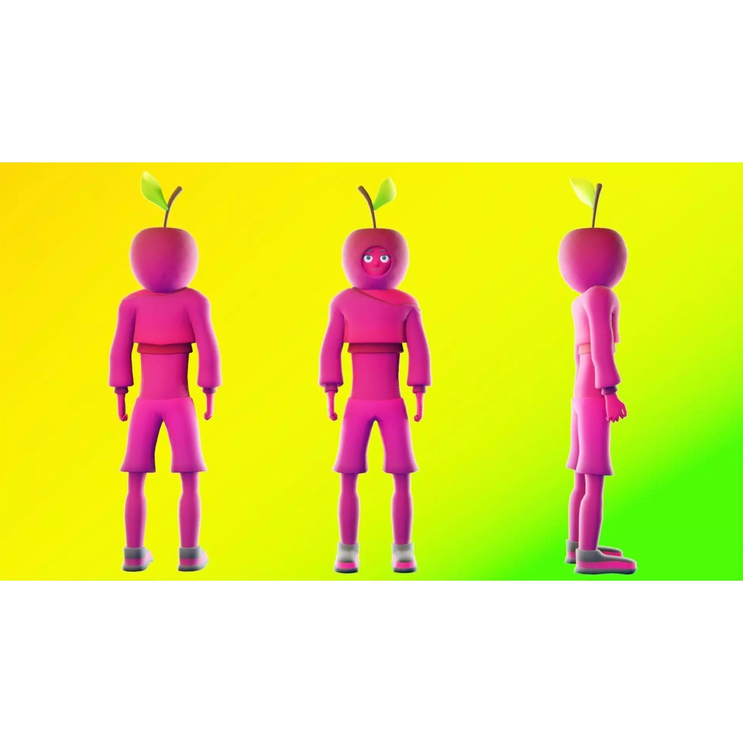 Casual Character Pack 5 3D Model – Low Poly Rigged NPCs, FBX, Game Ready - View 12