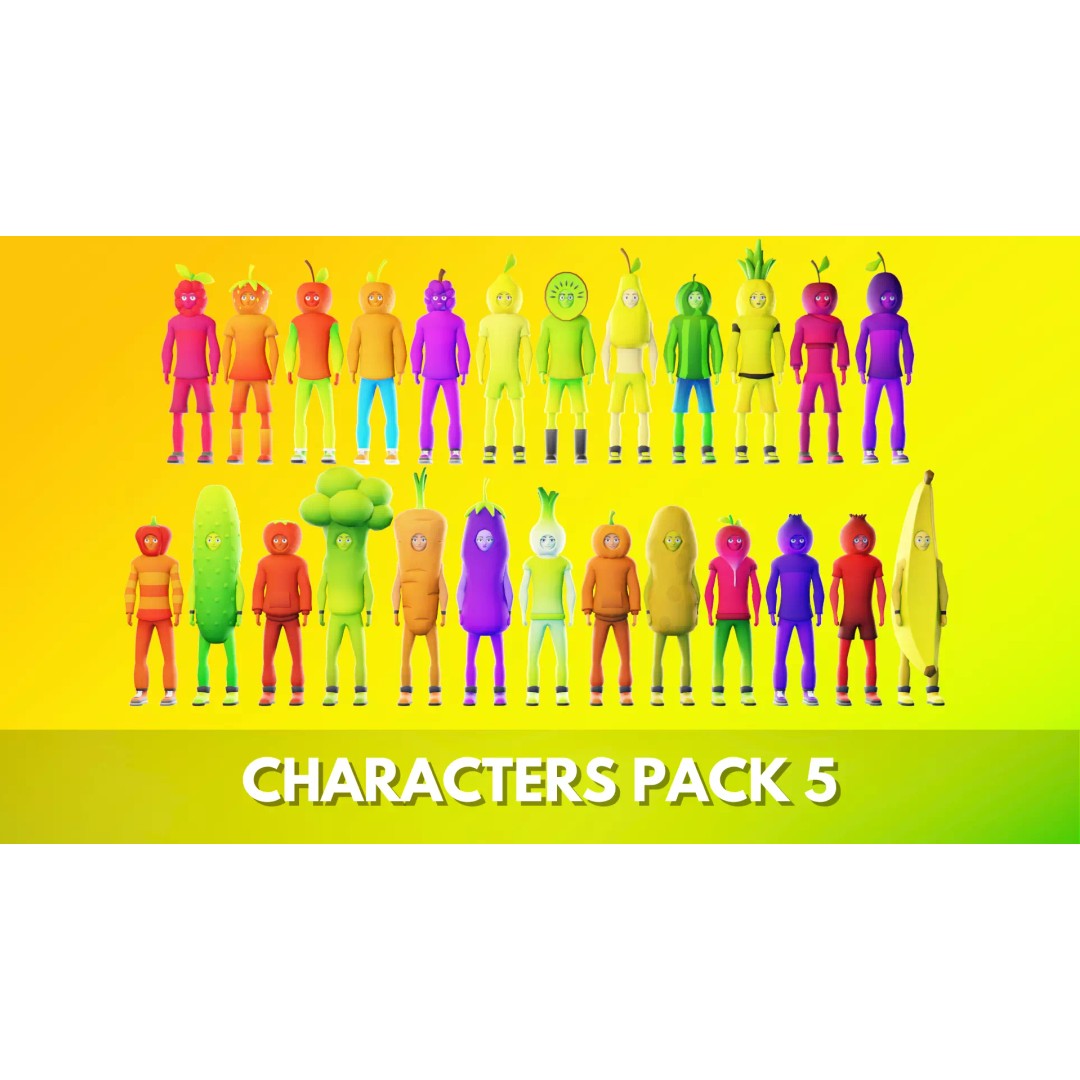 Casual Character Pack 5 3D Model – Low Poly Rigged NPCs, FBX, Game Ready - View 2