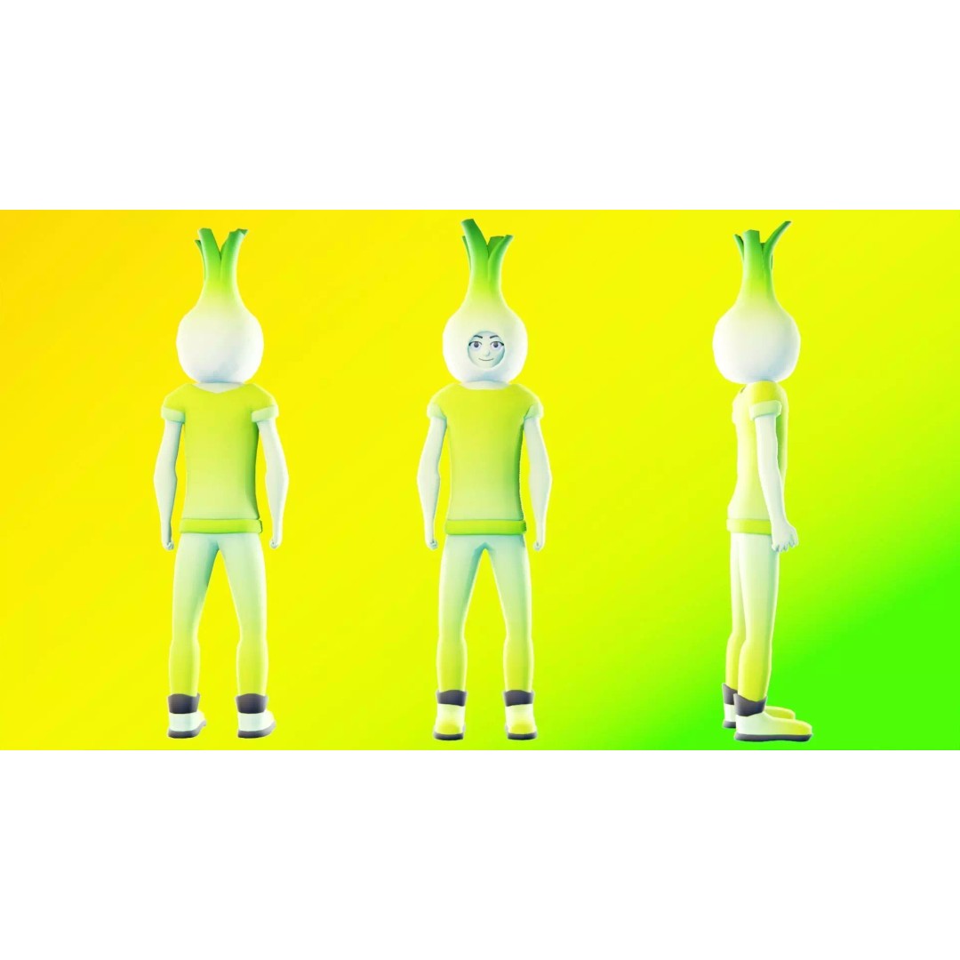 Casual Character Pack 5 3D Model – Low Poly Rigged NPCs, FBX, Game Ready - View 20