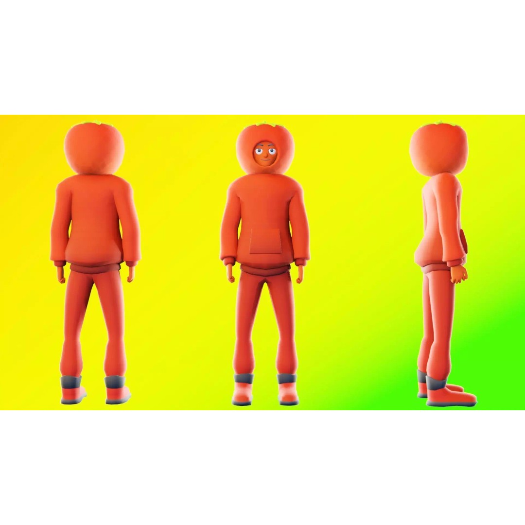 Casual Character Pack 5 3D Model – Low Poly Rigged NPCs, FBX, Game Ready - View 24