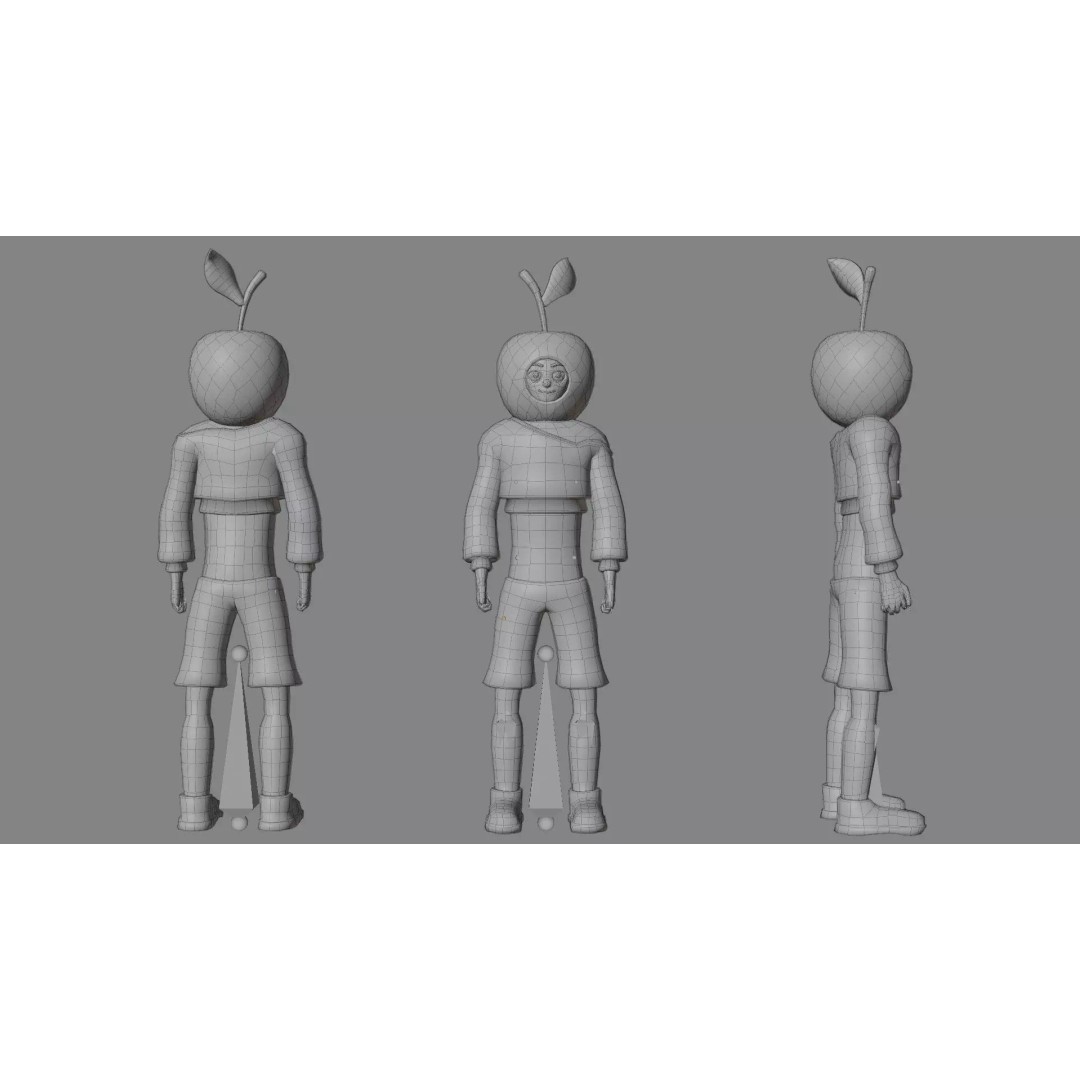 Casual Character Pack 5 3D Model – Low Poly Rigged NPCs, FBX, Game Ready - View 37