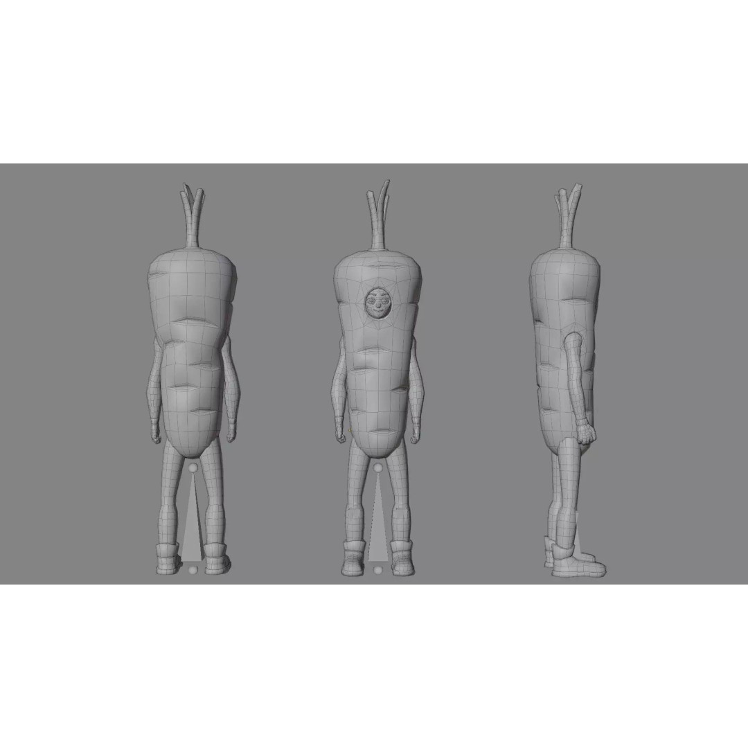 Casual Character Pack 5 3D Model – Low Poly Rigged NPCs, FBX, Game Ready - View 47