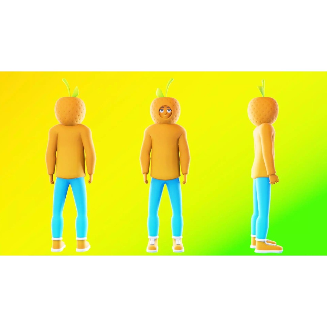 Casual Character Pack 5 3D Model – Low Poly Rigged NPCs, FBX, Game Ready - View 5