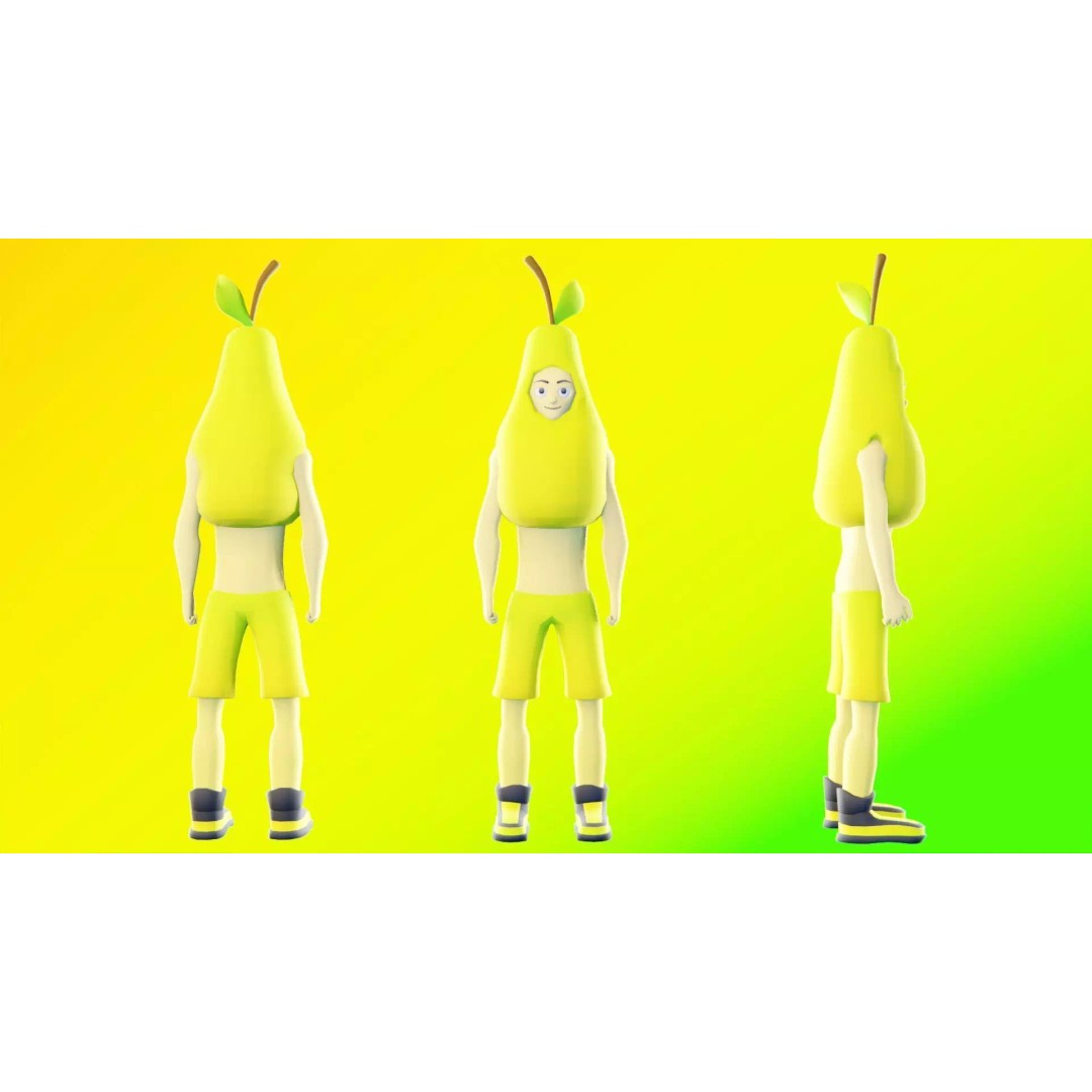 Casual Character Pack 5 3D Model – Low Poly Rigged NPCs, FBX, Game Ready - View 9