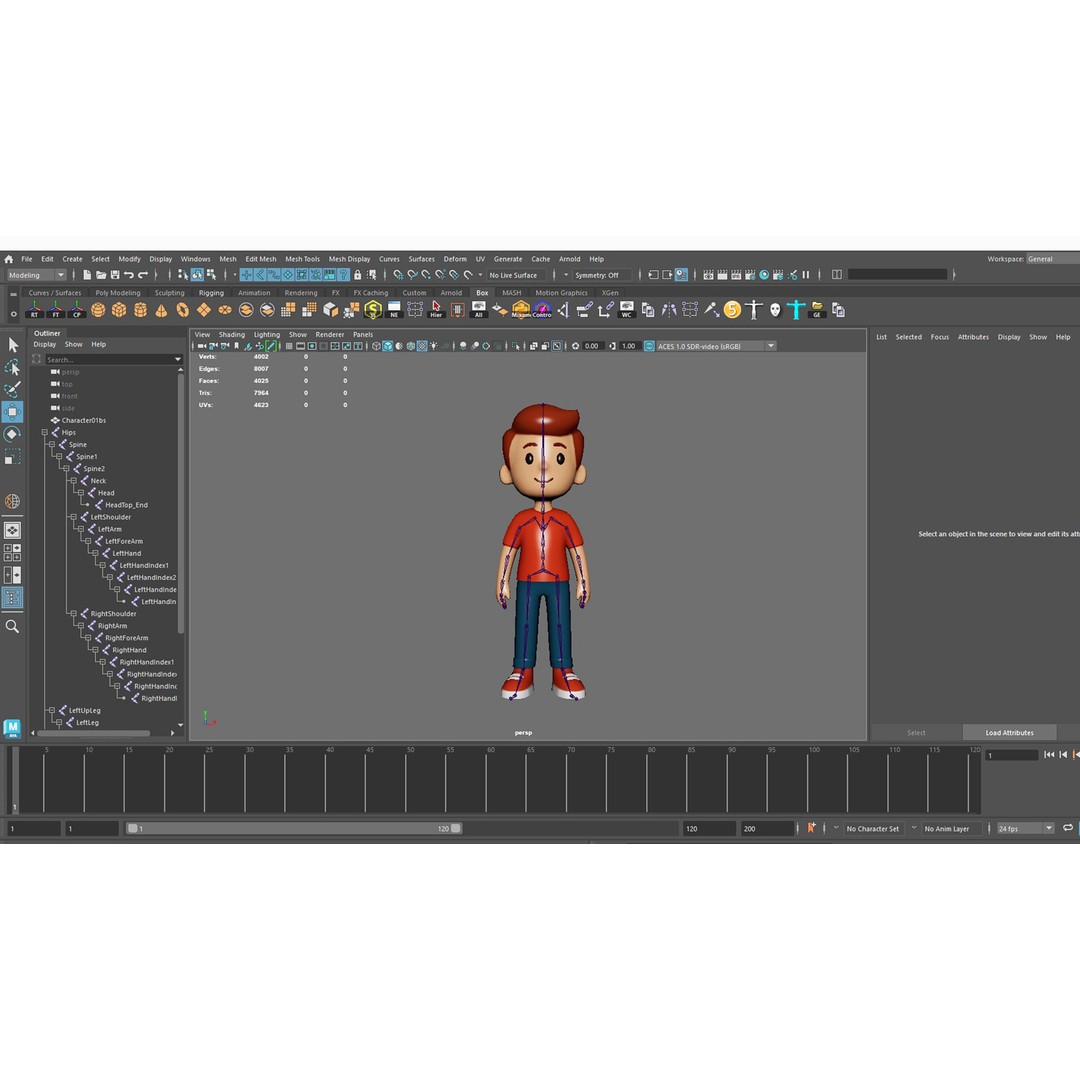 Casual Characters 01 3D Model – Low Poly Stylized Character Pack, FBX - View 13