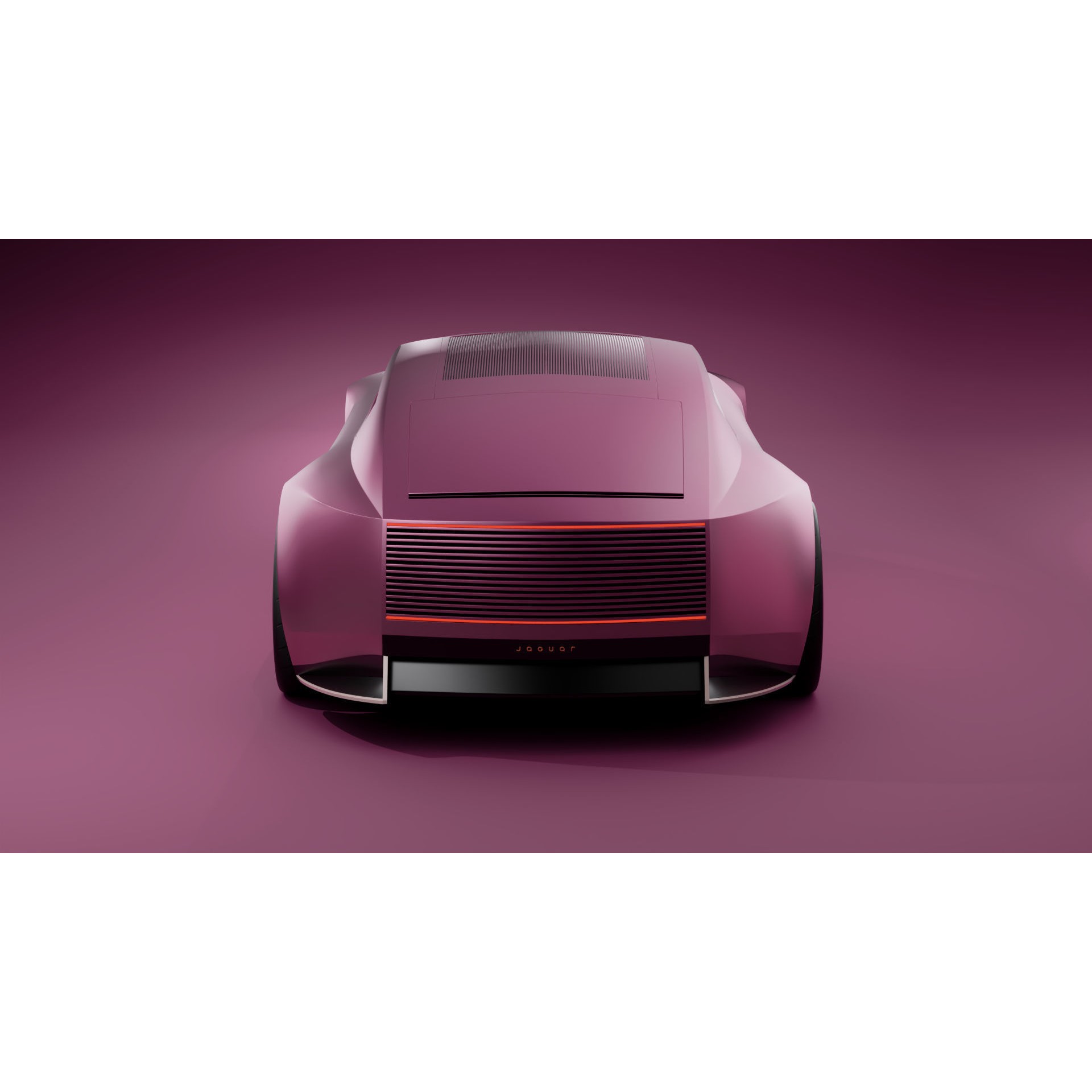 Jaguar Type 00 Concept - Medium-Detail 3D Model - View 13