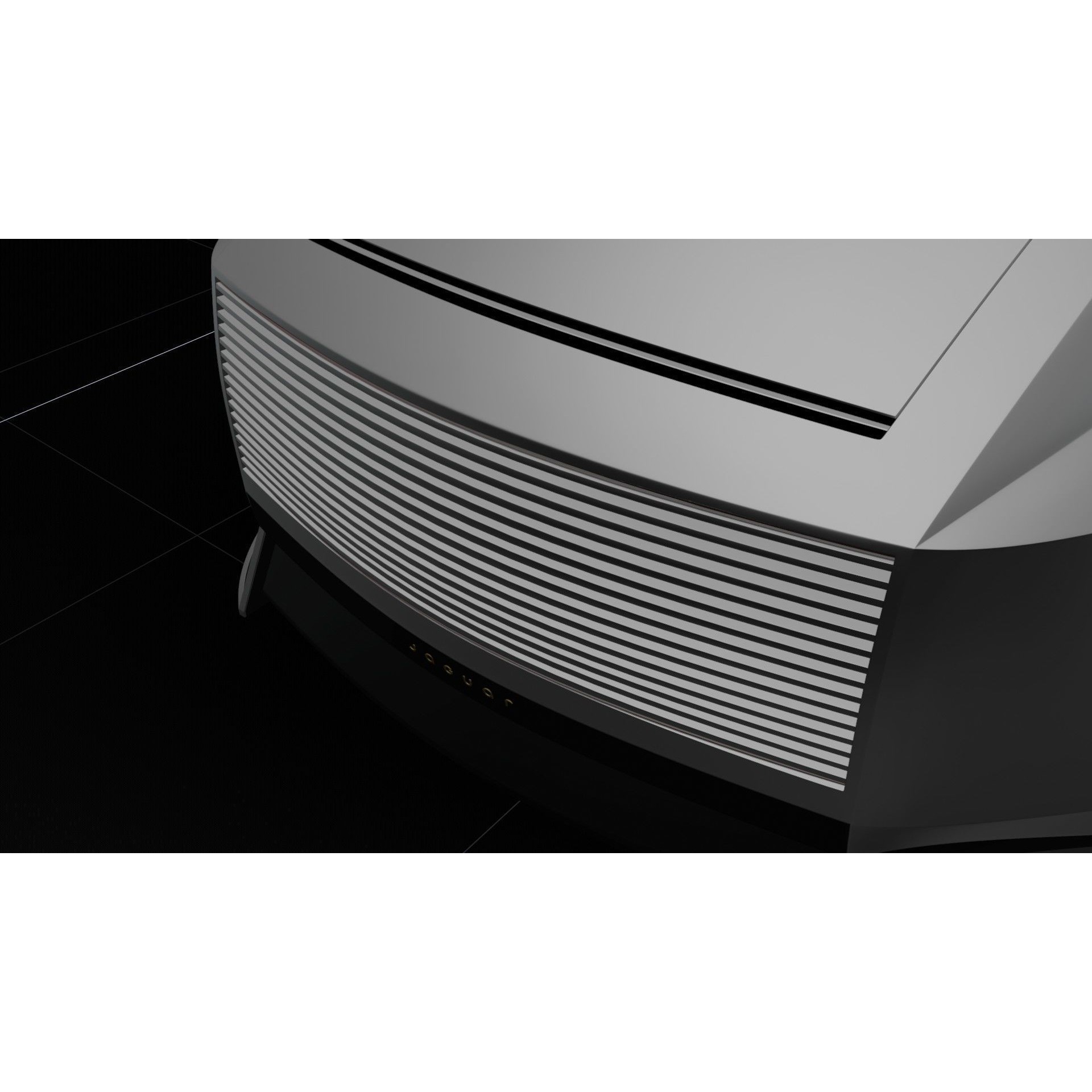 Jaguar Type 00 Concept - Medium-Detail 3D Model - View 24