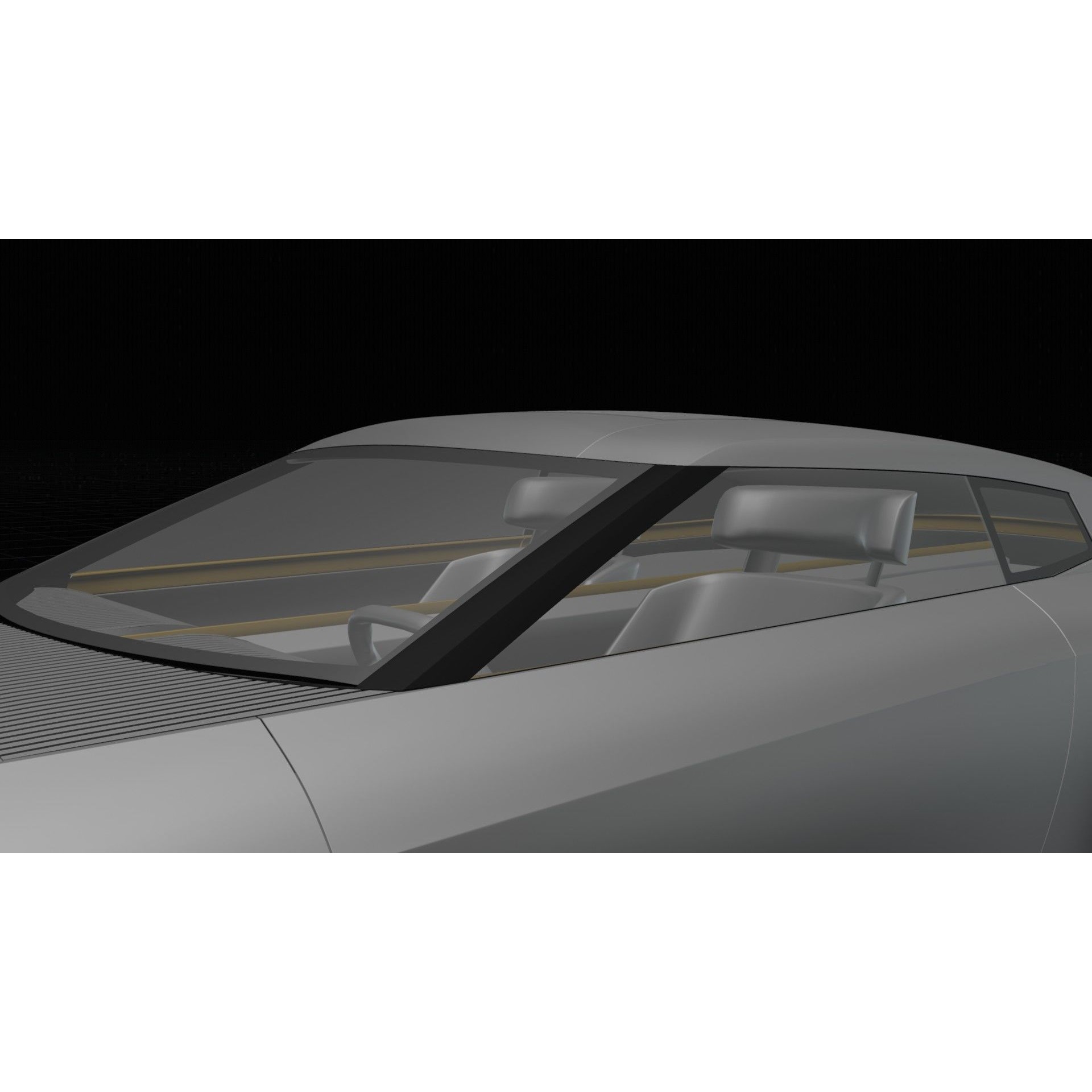 Jaguar Type 00 Concept - Medium-Detail 3D Model - View 29